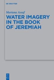 Cover von Water Imagery in the Book of Jeremiah