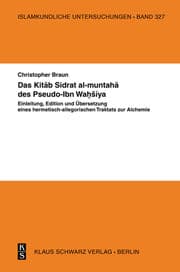 Cover von Das Kit¿b Sidrat al-muntah¿ des Pseudo-Ibn Wa¿¿¿ya