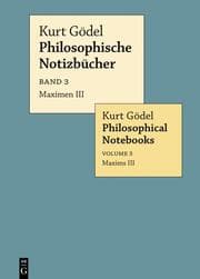 Cover von Maximen III / Maxims III