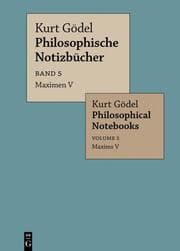 Cover von Maximen V / Maxims V
