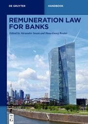 Cover von Remuneration Law for Banks