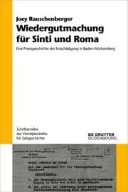 Cover von Wiedergutmachung für Sinti und Roma