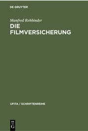 Cover von Die Filmversicherung