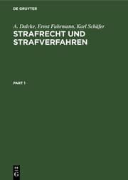 Cover von Strafrecht und Strafverfahren