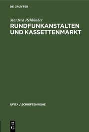 Cover von Rundfunkanstalten und Kassettenmarkt