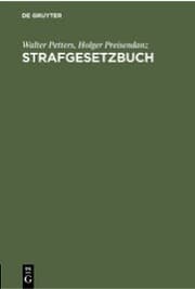Cover von Strafgesetzbuch