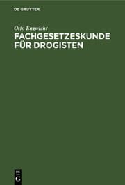 Cover von Fachgesetzeskunde für Drogisten