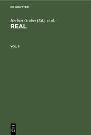 Cover von REAL. Vol. 5