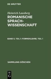 Cover von Formenlehre, Teil 1