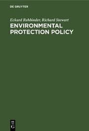 Cover von Environmental Protection Policy