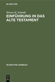 Cover von Einführung in das Alte Testament