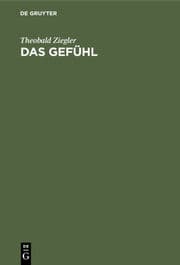 Cover von Das Gefühl
