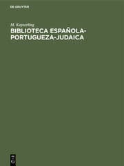 Cover von Biblioteca española-portugueza-judaica