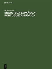 Cover von Biblioteca española-portugueza-judaica