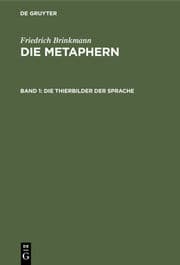 Cover von Die Thierbilder der Sprache