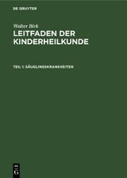 Cover von Säuglingskrankheiten