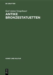 Cover von Antike Bronzestatuetten