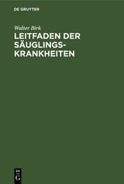 Cover von Leitfaden der Säuglingskrankheiten