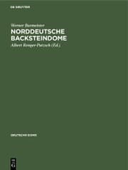 Cover von Norddeutsche Backsteindome