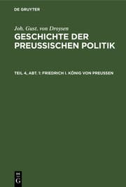 Cover von Friedrich I. König von Preußen