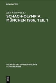 Cover von Schach-Olympia München 1936, Teil 1