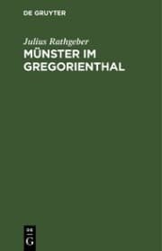 Cover von Münster im Gregorienthal
