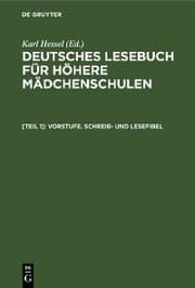 Cover von Vorstufe. Schreib- und Lesefibel