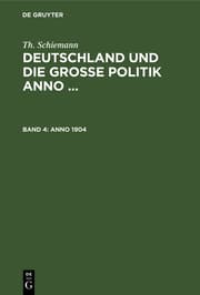 Cover von Anno 1904