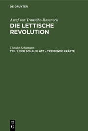 Cover von Der Schauplatz - Treibende Kräfte