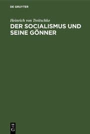 Cover von Der socialismus und seine Gönner