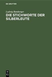 Cover von Die Stichworte der Silberleute
