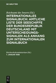 Cover von 1. Januar 1938