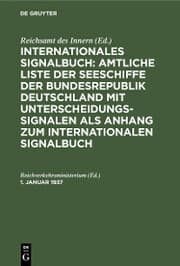 Cover von 1. Januar 1937