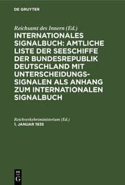 Cover von 1. Januar 1935