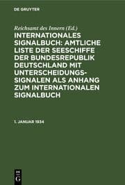 Cover von 1. Januar 1934
