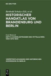 Cover von Handelsstraßen des Mittelalters
