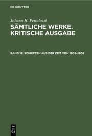 Cover von Schriften aus der Zeit von 1805-1806