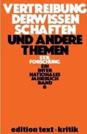 Cover von Vertreibung der Wissenschaften und andere Themen