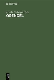Cover von Orendel