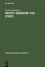 Cover von Papst Gregor VIII. (1187)