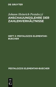 Cover von Johann Heinrich Pestalozzi: Anschauungslehre der Zahlenverhältnisse. Heft 2