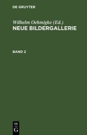 Cover von Neue Bildergallerie. Band 2