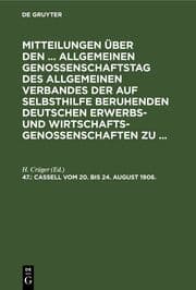 Cover von Cassell, vom 20. bis 24. August 1906.