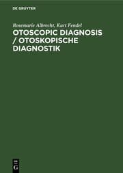 Cover von Otoscopic Diagnosis / Otoskopische Diagnostik