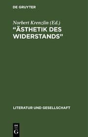 Cover von 'Ästhetik des Widerstands'