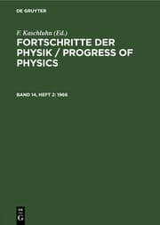 Cover von 1966