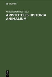 Cover von Aristotelis Historia Animalium
