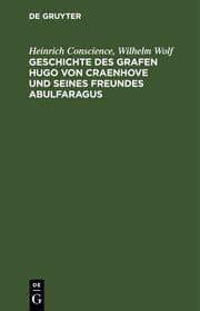 Cover von Geschichte des Grafen Hugo von Craenhove und seines Freundes Abulfaragus
