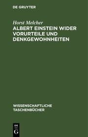 Cover von Albert Einstein wider Vorurteile und Denkgewohnheiten