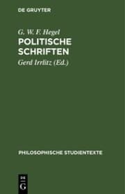 Cover von Politische Schriften